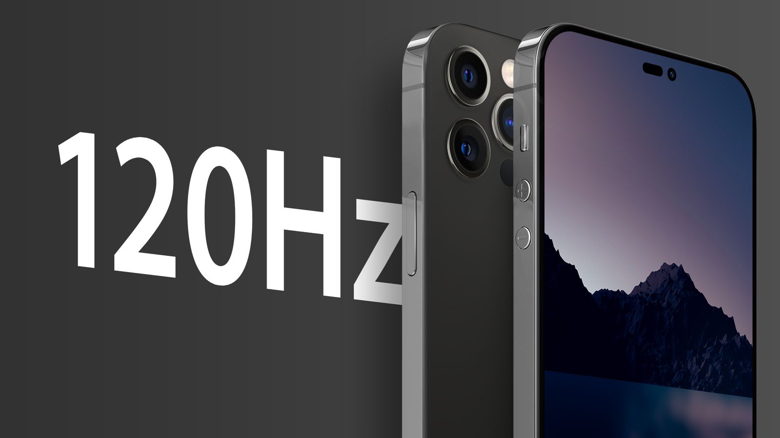 iPhone 120hz